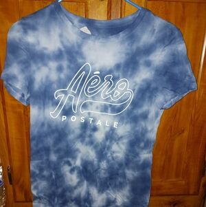 Aeropostale Cloudy Blue Tee